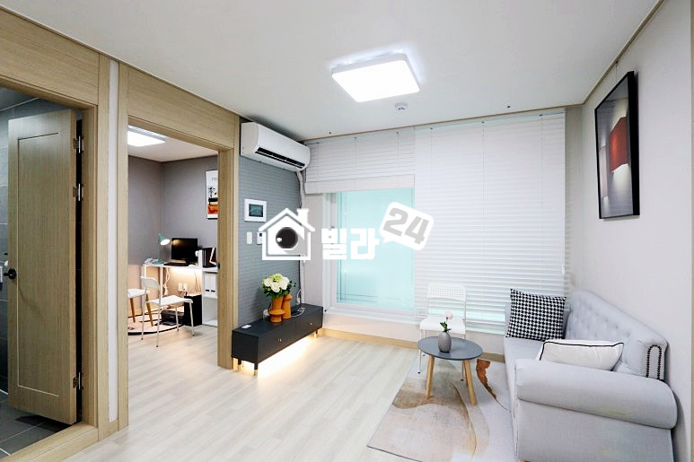 경기 부천원미구 중동 ▣중동역 도보 3분▣ 풀옵션 인테리어 끝판왕 2룸 내진설계 층간소음방지는 기본!! 분양 매물번호 35050 사진 1